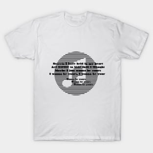 Arctic monkeys lyrics t-shirt | Do I Wanna Be yours T-Shirt